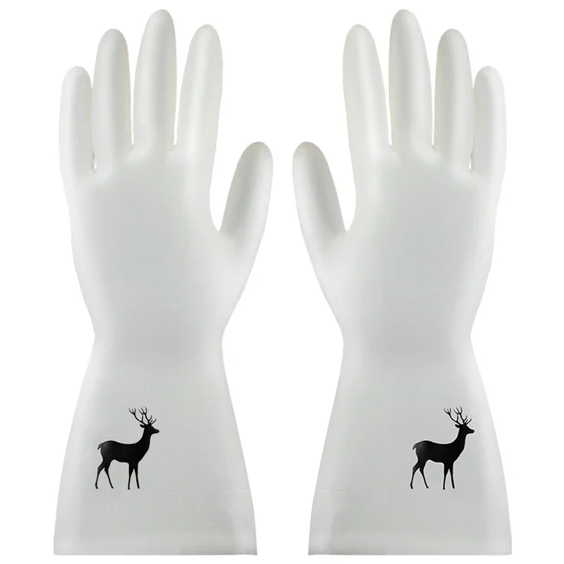 Dish Glove Rubber - Водонепроницаемые резиновые латексные перчатки для мытья