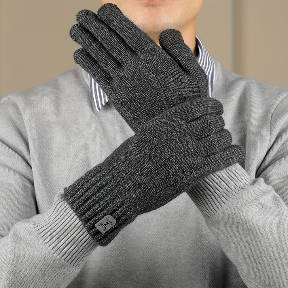 Wool Glove Lined - Зимние женские теплые перчатки с шерстяной