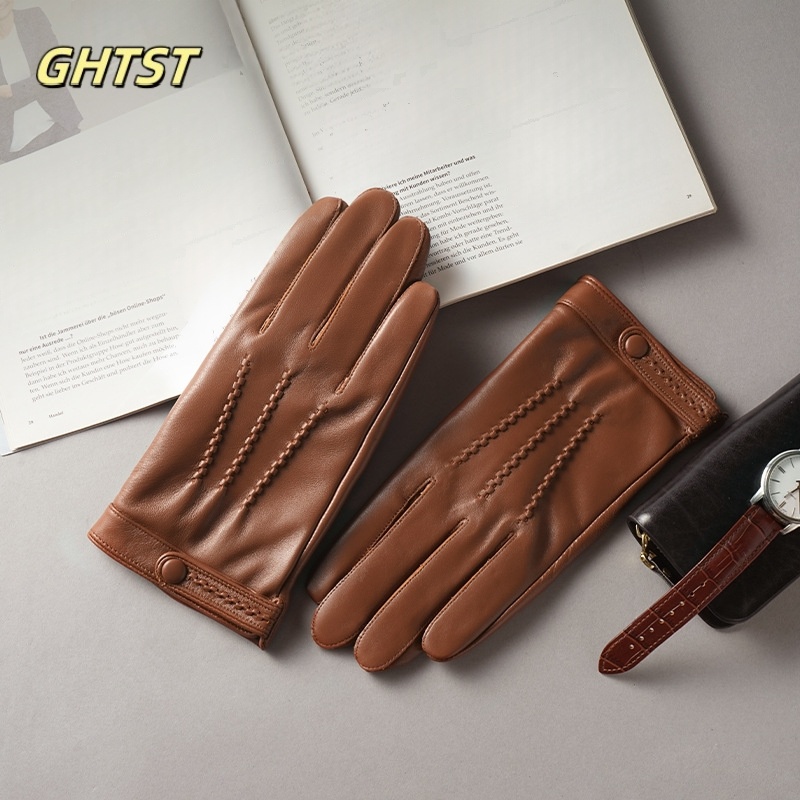 Новинка 2025 года, мужские зим – обзор и цена Leather Driving Glove