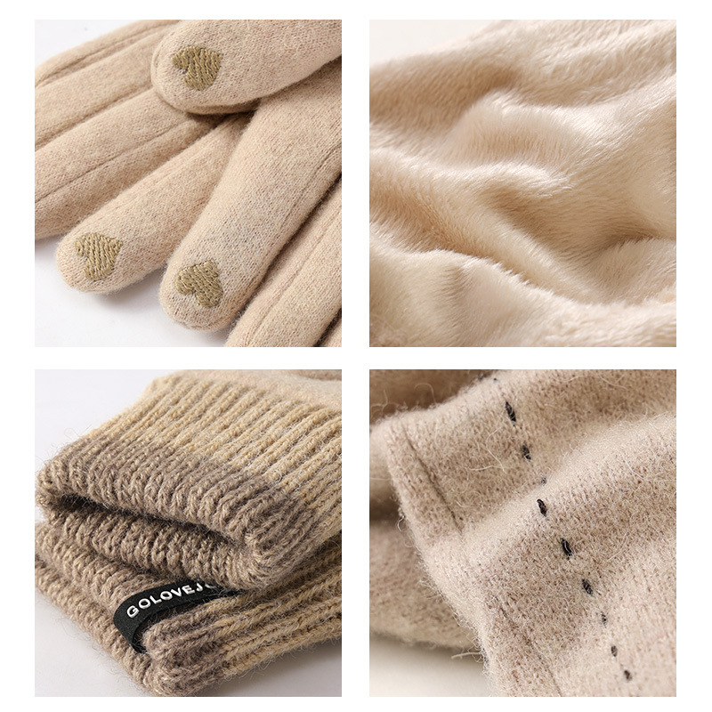 Новые зимние перчатки для женщ – обзор и цена Wool Glove Lined