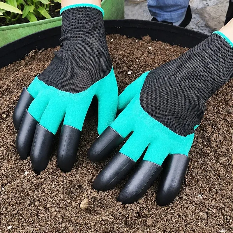 Садовые перчатки с когтями, ды – обзор и цена Gardening Glove Waterproof